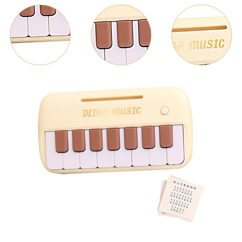 Baby Piano Toy Musical Sound Toys Interactive Early Education Electronic Piano Keyboard for Beginners Children Boys Kids Girls