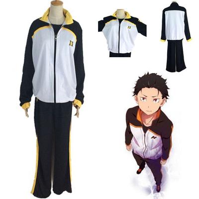 Rezero Kara Hajimeru Isekai Seikatsu Subaru Natsuki Suit Cosplay Costume Set