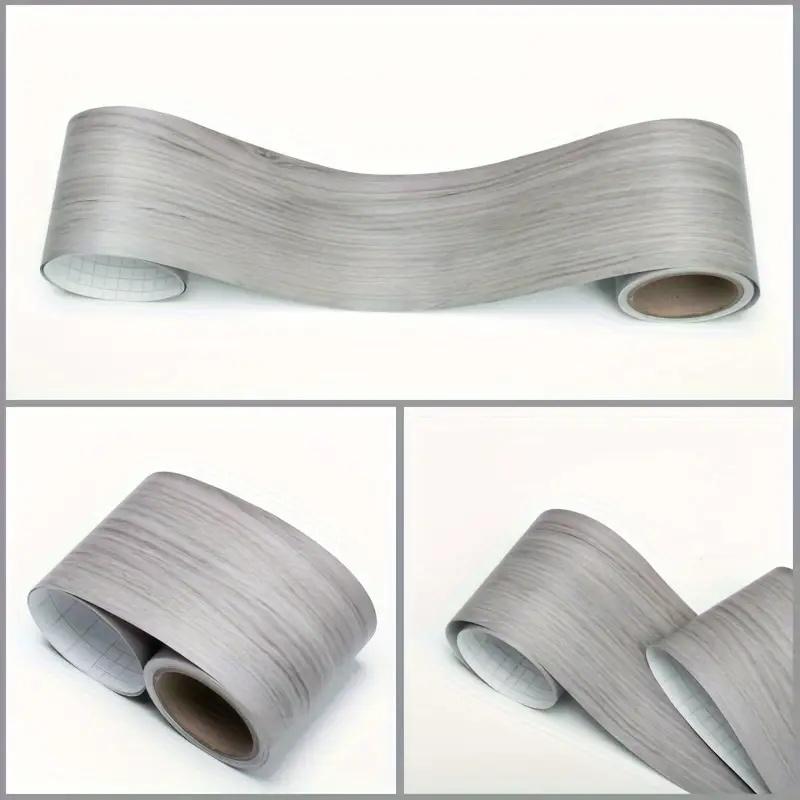 1PC 8CMx5M  Wood Grain Repair Adhensive Duct Tape Floor Furniture Renovation Skirting Line Sticker Home Decoration