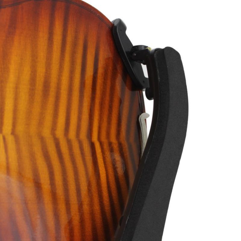 Neue verstellbare Violine Schulterstütze Kunststoff EVA gepolstert für 1/8 1/2 1/4