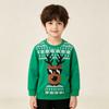Kids European- Trendy Long Sleeve Sweatshirt Pullover for Boys Girls Everyday Wear