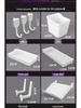 Punch-Free Perforated Board Rack: DIY E-Sports & Study Room Wall Decor for Game Equipment Display