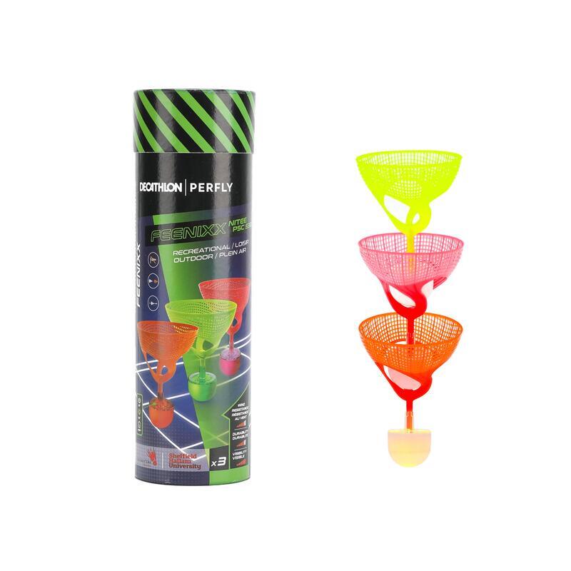 Decathlon Luminous Outdoor Nylon Badminton Shuttlecock