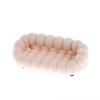 Dollhouse Simulation Cloud Sofa Model Dollhouse Living Room Furniture Decoration Dolls House Micro Scene Pretend Play Toys
