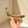 Fruit Shape Fake Fruit Ornament Exquisite Banana Shape Statue Creative Disco Ball Decor  Home Decor