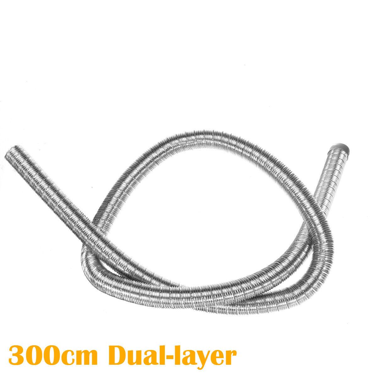 

60 см-300 см 22/24 мм двухслойный нагреватель выхлопная труба стояночный обогреватель топливный бак выхлопная труба воздушный нагреватель бак для автомобильных воздушных дизельных двигателей нагреватель