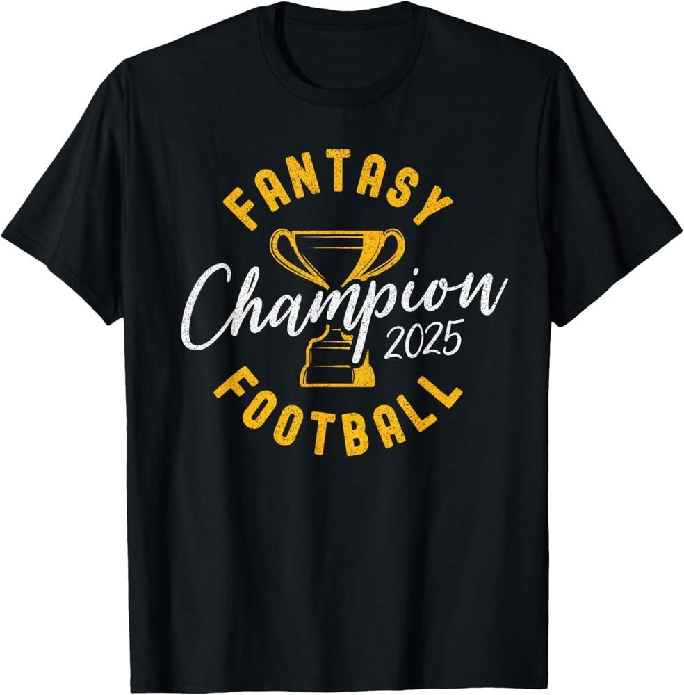 Varsity Trophy 2025 Winner Fantasy Football Champion T-Shirt XL