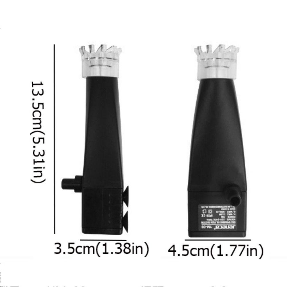 3W Internal Surface Skimmer Automatic Oil Film Remover 3 In1 Mini Oil Film Processor  Fish Tank