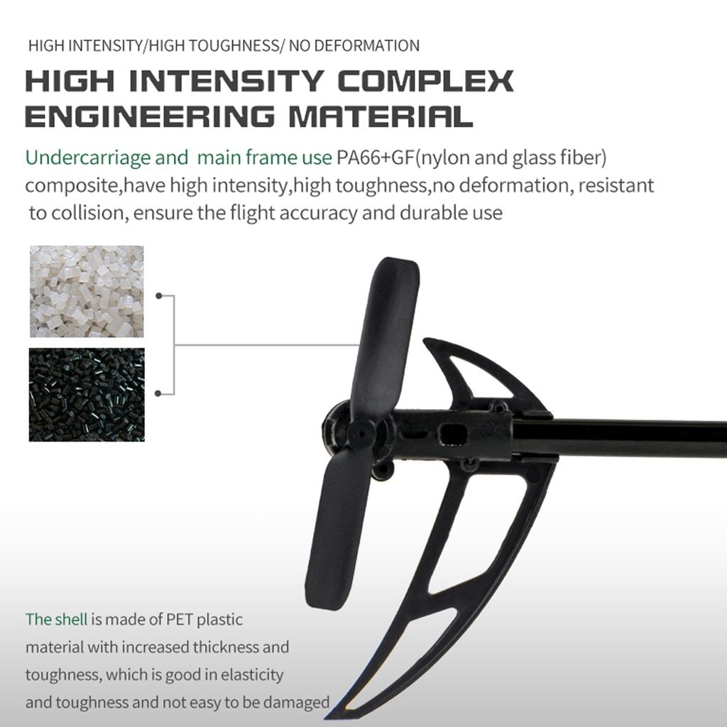 2.4Ghz Remote Control Helicopter 4CH No Ailerons Plane Auto Hover 6 Axis Gyroscope Stabilization 360 Degrees Roll One