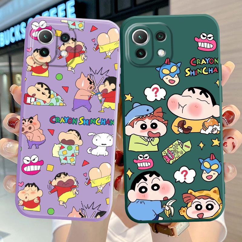 New Crayon Shin-chan Phone Cover Case for Xiaomi Redmi A1 14C 10 13C 12C A3x A2 K60 K40 9 8