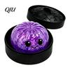 Portable Dumpling Toy Halloween Stress Relief with Steamer, Glitter Ball Fidget Party Favors Toy, Anxiety Relieving Steamed Bun Squeeze for