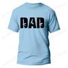 Dad Guns T-Shirt for Men Short Sleeve Tes Father's Day Gift Gun Lover Graphic Tops Harajuku Streetwear Oversized Male Clothing