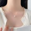 Necklace Women's Single Mother Shell Pearl Pendant Accessories Sweet Short Korean Collar Chain