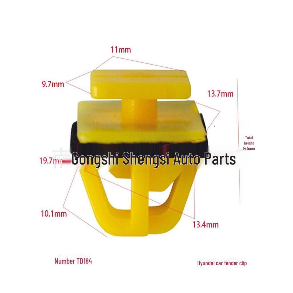 Universal Car Door Panel and Wheel Arch Retainer for Hyundai Models