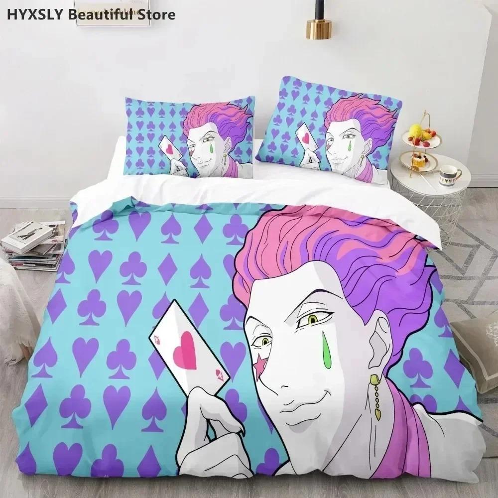 Hunter X Hunter 3D Print Duvet Cover Set Bedding Set Japanese Anime Twin Queen King Quilt Cover Pillowcases Home Decor