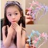 Cute Children Streamer Hair Hoop Shiny Fairy Pearl Hairband Gifts Princess Headband  for Kids Girls