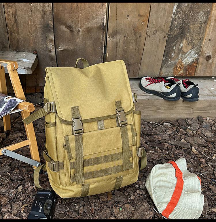 Schoolbag mountain ins new high-value retro fresh backpack simple and lightweight mountaineering travel large-capacity backpack