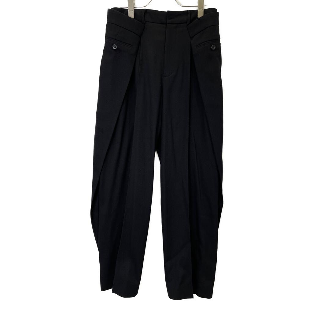 ADORE 531-9230916 Black Calze Stretch Pants Bottoms 38 blackUsed