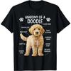 Anatomy of A Doodle Dog Doodle Owner Goldendoodle Mom T-Shirt Unisex Summer Streetwear Tops Graphic T Shirts Camisetas