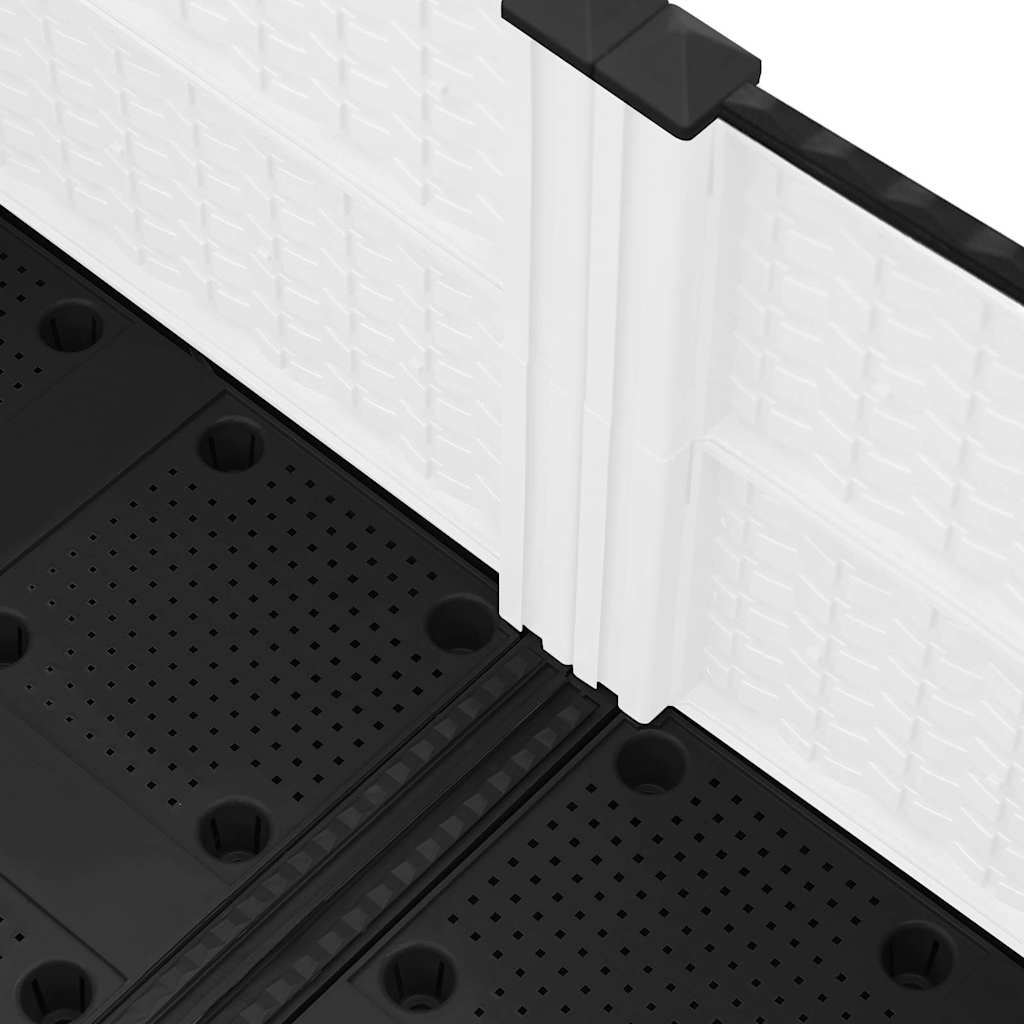 Raised Garden Bed 160 x 40 x 38 cm Polypropylene
