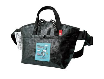 ROOTOTE Taška Snoopy Černá 858201 IP.Deli. ARAŠÍDY-9F