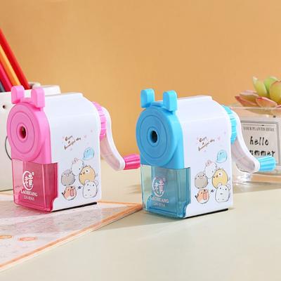 Automatically Enters Lead Pencil Sharpener Cartoon Print Hand-cranked Mechanical Tool