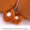 U-Shaped Travel Neck Pillow - Portable Car Support, Multi-Color Options, PP Cotton Comfort