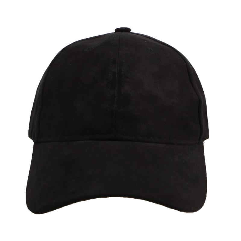 EIGHTVOLUME Ev Plain Suade Cap (Black)