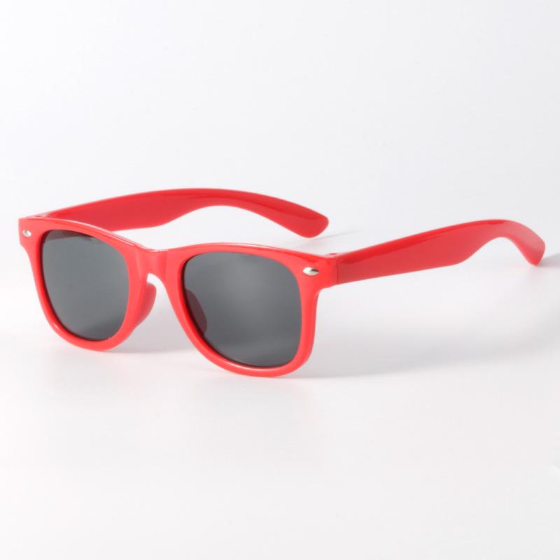 Customizable Colorblock Kids' Sunglasses: Fashionable, Anti-Radiation, Windproof, Sandproof, UV Protection.