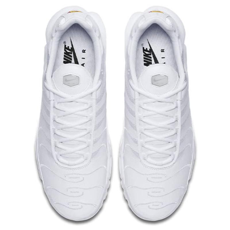 Nike Air Max Plus Triple White Sneakers Casual Shoes AJ2029-100