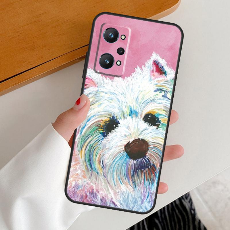 

West Highland Terrier Westie For Realme 15 GT7 Pro GT6 10 11 12 13 14 Pro Plus C65 C67 C63 C61 C51 C53 C35 C75 C55 Case Realme C33