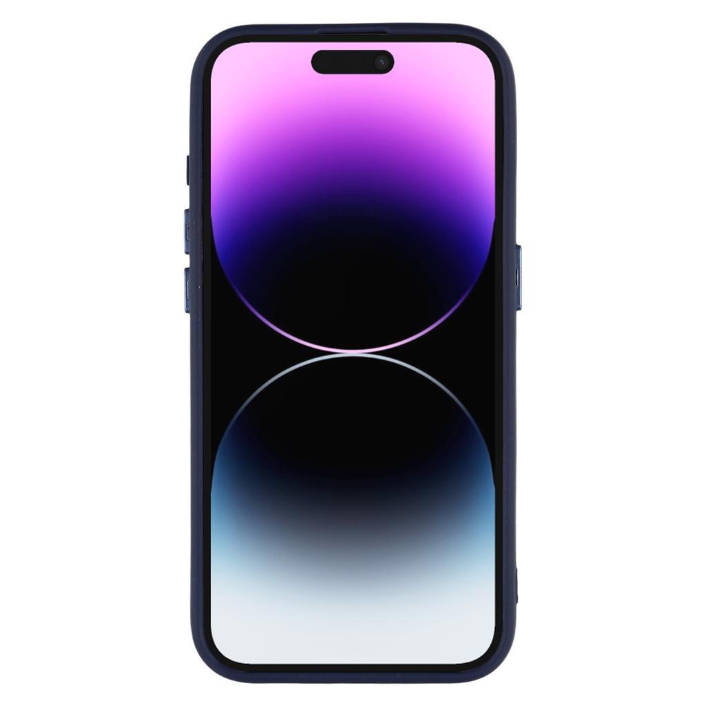 For iPhone 14 Pro Case Compatible with MagSafe PC + TPU Matte Phone Cover with Glass Lens Film