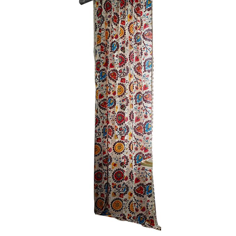 Jingga Half Blackout Tassel Curtain