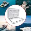 Marine Cover Rectangle Waterproof Simple Assembly Sturdy Interior Exterior Mount Accessory Anti Slip