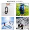 Multifunctional Carabiner with Compasses & Thermometers Snap Hook Keychain Outdoor Climbing Survival Tool Easy to Use
