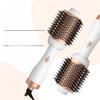 Three-in-One Negative Ion Hot Air Comb: Curl, Straighten & Style