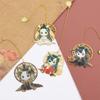 Xie Lian Pendant Hua Cheng Pagination Mark Hollow Book Markers Stationery Tian Guan Ci Fu Bookmark