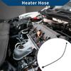 Radiator Scavenging Rubber Hose Car Return Water Hose Compatible with For 206 207 For C2 OEM 1323Y2 Black Plastic