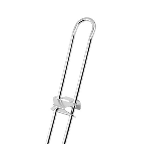 Colander Spoon Drain Quickly Non-deformed Hook Design Skimmer Non-tumbling Stainless Steel