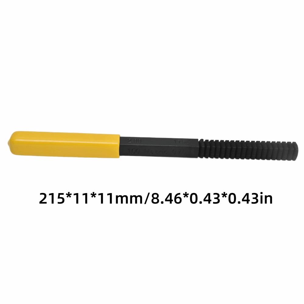 Steel Thread Restoring Tool Detachable Thread Restorer File Accessory Thread File  Bolts