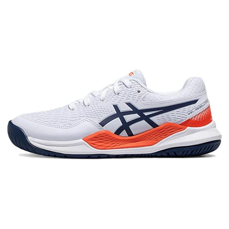 New Asics Gel Resolution 9 GS 'White Blue Expanse' 1044A067-103