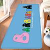 Cute Cartoon Les Barbapapa Hallway Carpet Washable Non-Slip Living Room Sofa Chairs Area Mat Kitchen Doormat Area Rug