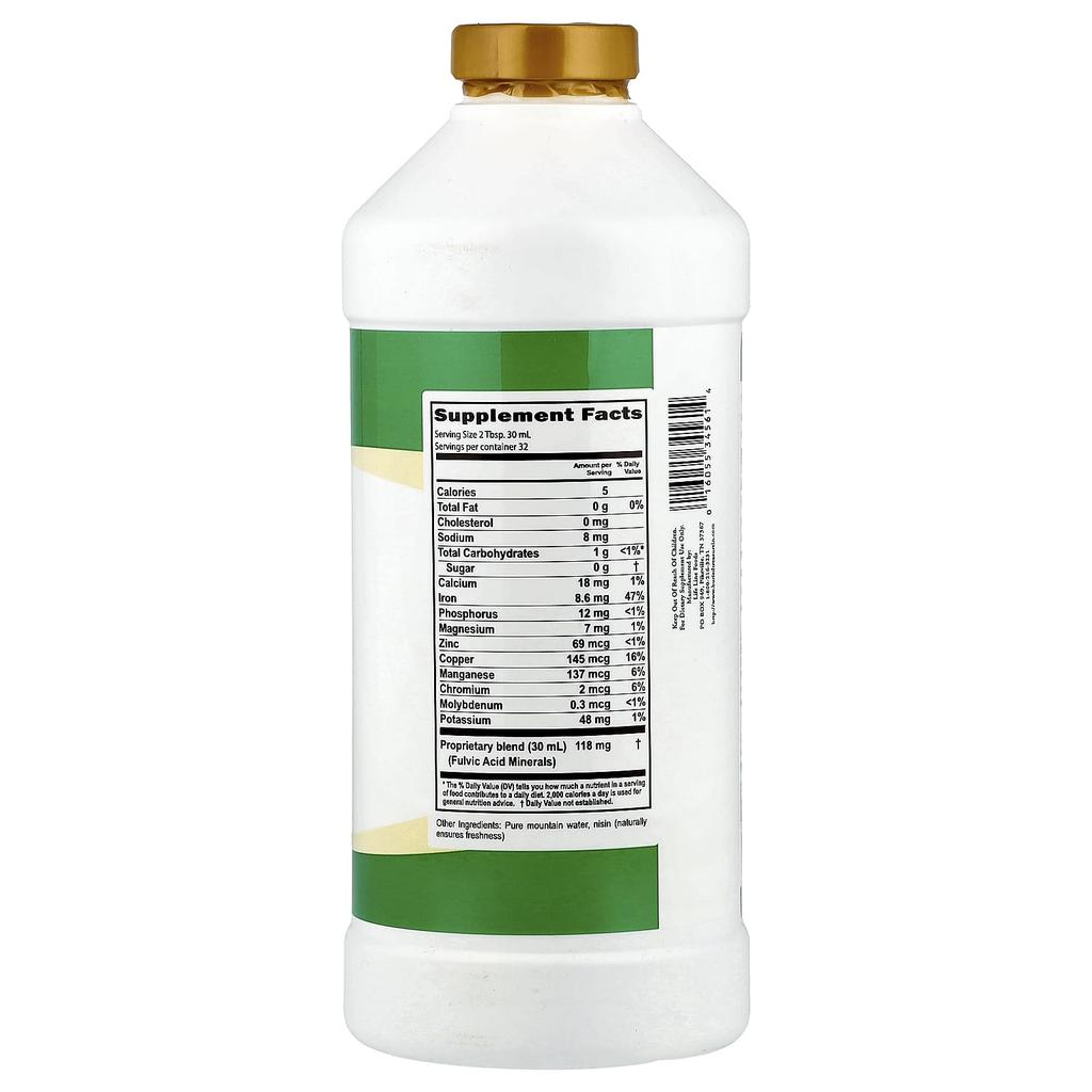 70+ Plant-Sourced Minerals, Pure Colloidal Minerals, 32 fl oz (946 ml)