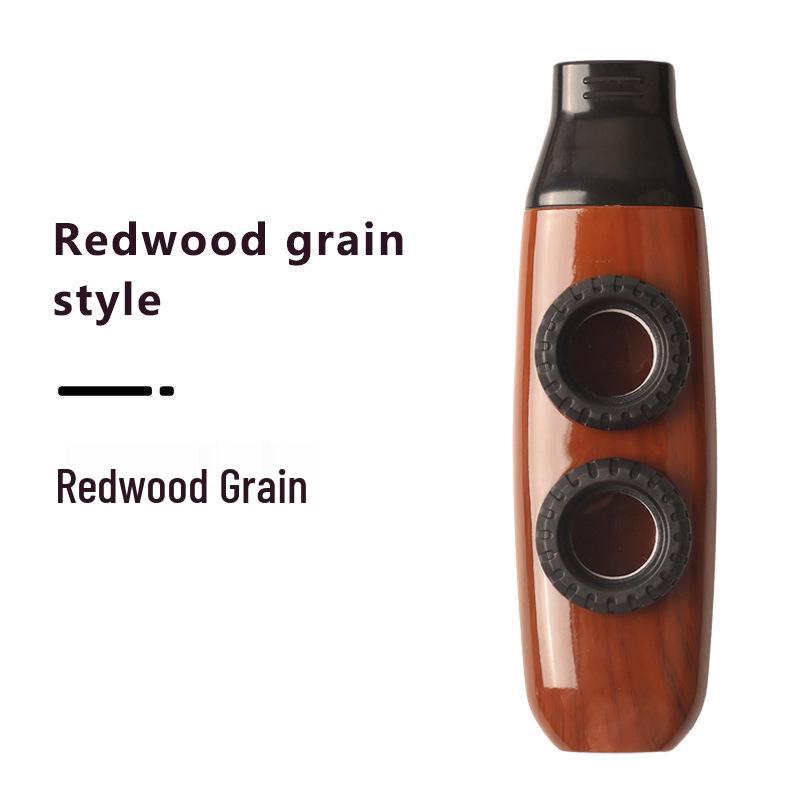 Professional Grade Double Hole Kazoo for Guitar Accompaniment - Large Volume Beginner's Western Musical Instrument