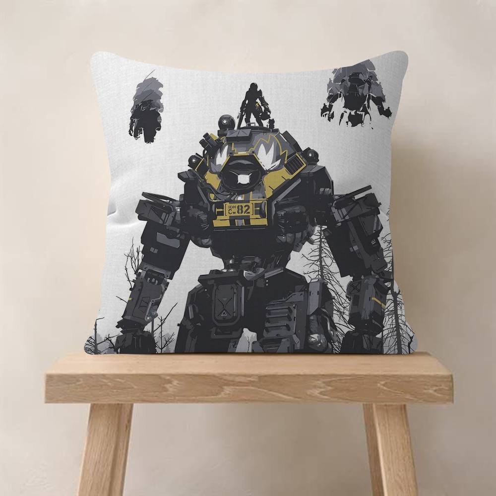 

Game TTitanfall Pillow Gift Home Office Decoration Pillow Bedroom Sofa Car Cushion CoverPillow Case 30x30 cm