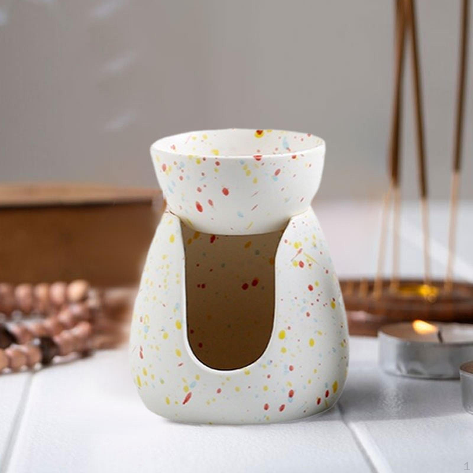 

Есенційний масляний аромалампадник, тримач для свічки-таблетки, для офісу, ванної кімнати, весільний подарунок Colorful Dots