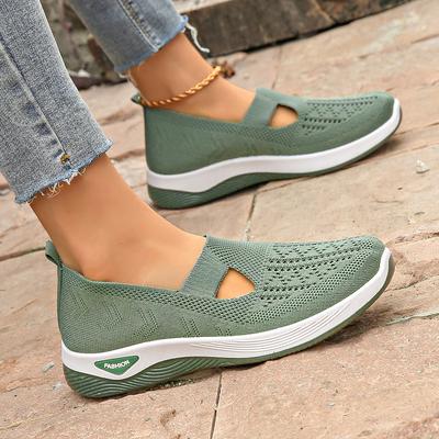 Women's Cloth Shoes, Breathable Oversized Women's Shoes