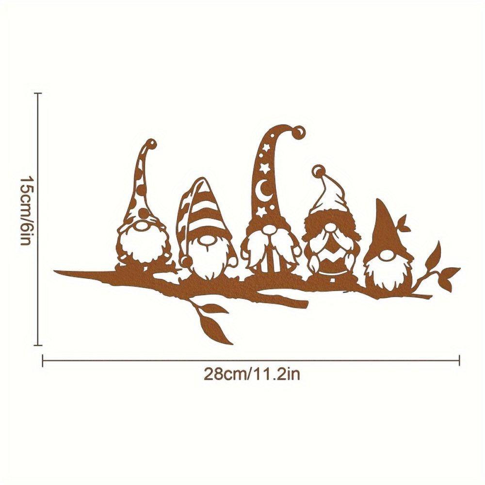 Durable Metal Garden Stake, Antirust Outdoor Yard & Holiday Decoration, Fall, Halloween, Christmas.