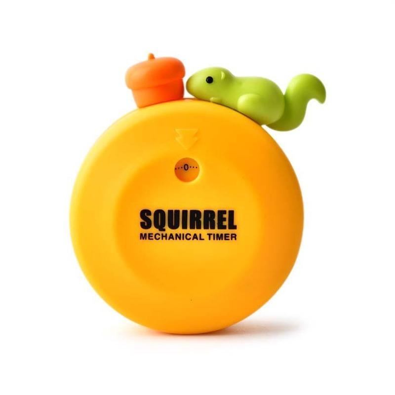 Cute Cartoon Rabbit Magnetic Paste Timer Creative Kitchen Soup Machinery Timer Alarm Kitchen Cooking Countdown Mechanical Timer