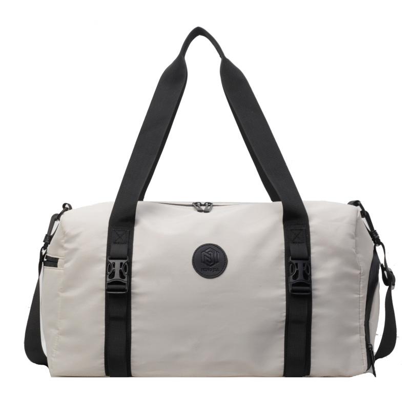 Men's and women's hand-held travel bags go out with large capacity, shoes compartment, dry and wet separation sports can be set, tie rod yoga bag